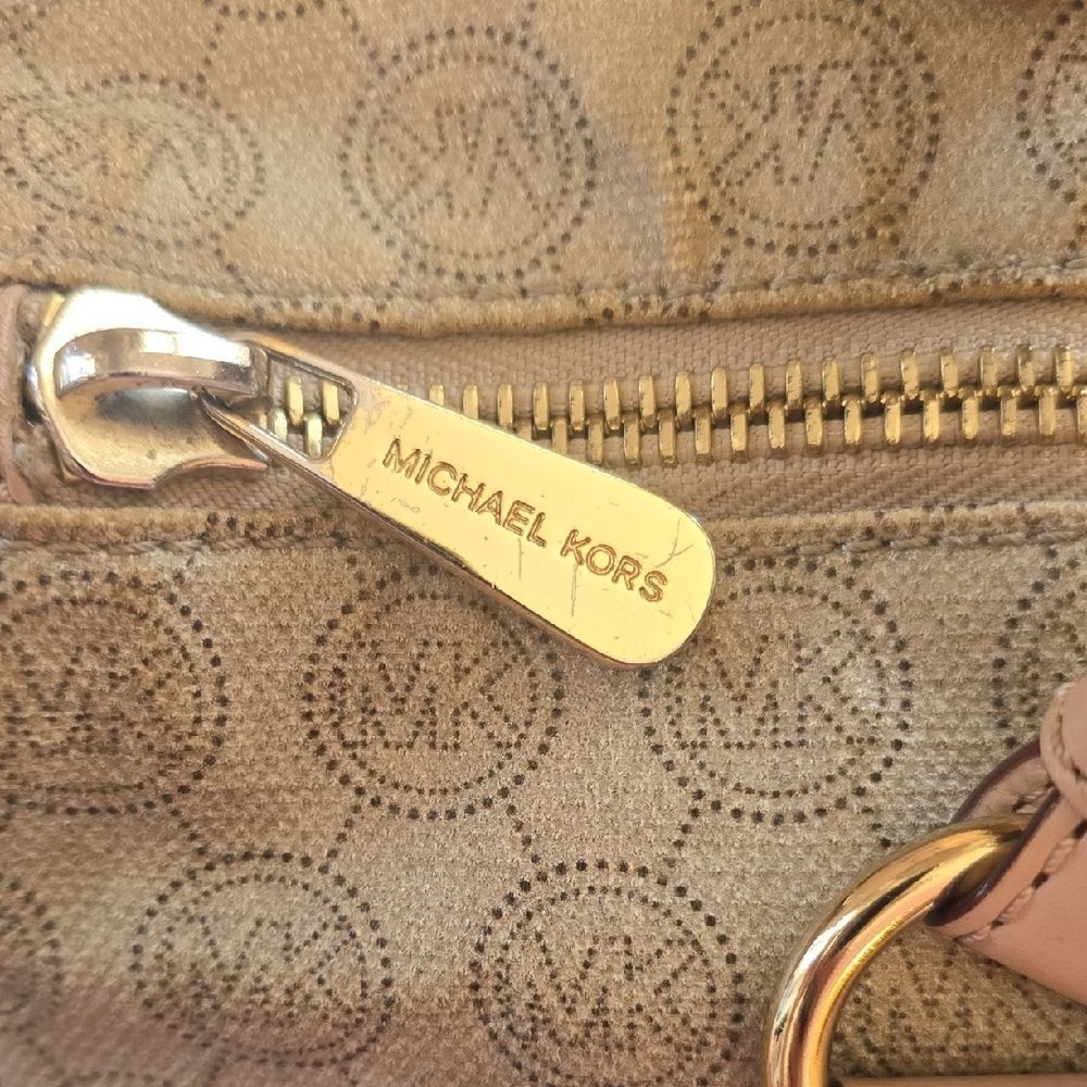 Michael Kors Grayson Speedy with Gold Accents - Picture 11 of 12